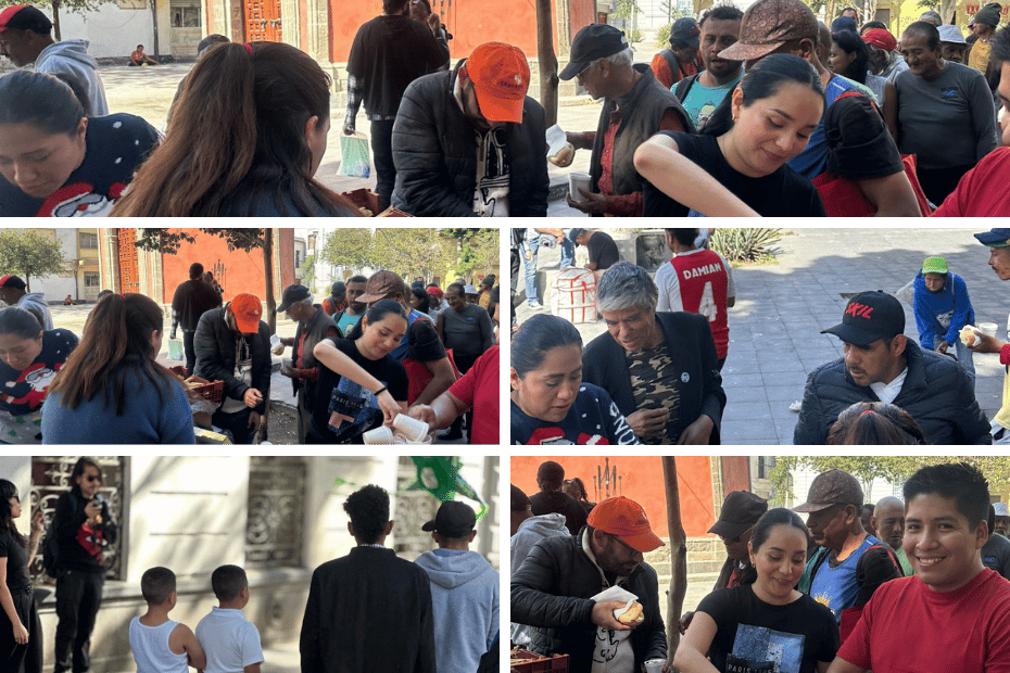 Equipo Fibra Storage | Calor Humano en el Corazón de la CDMX: Fibra Storage y "Mi Valedor" repartiendo esperanza