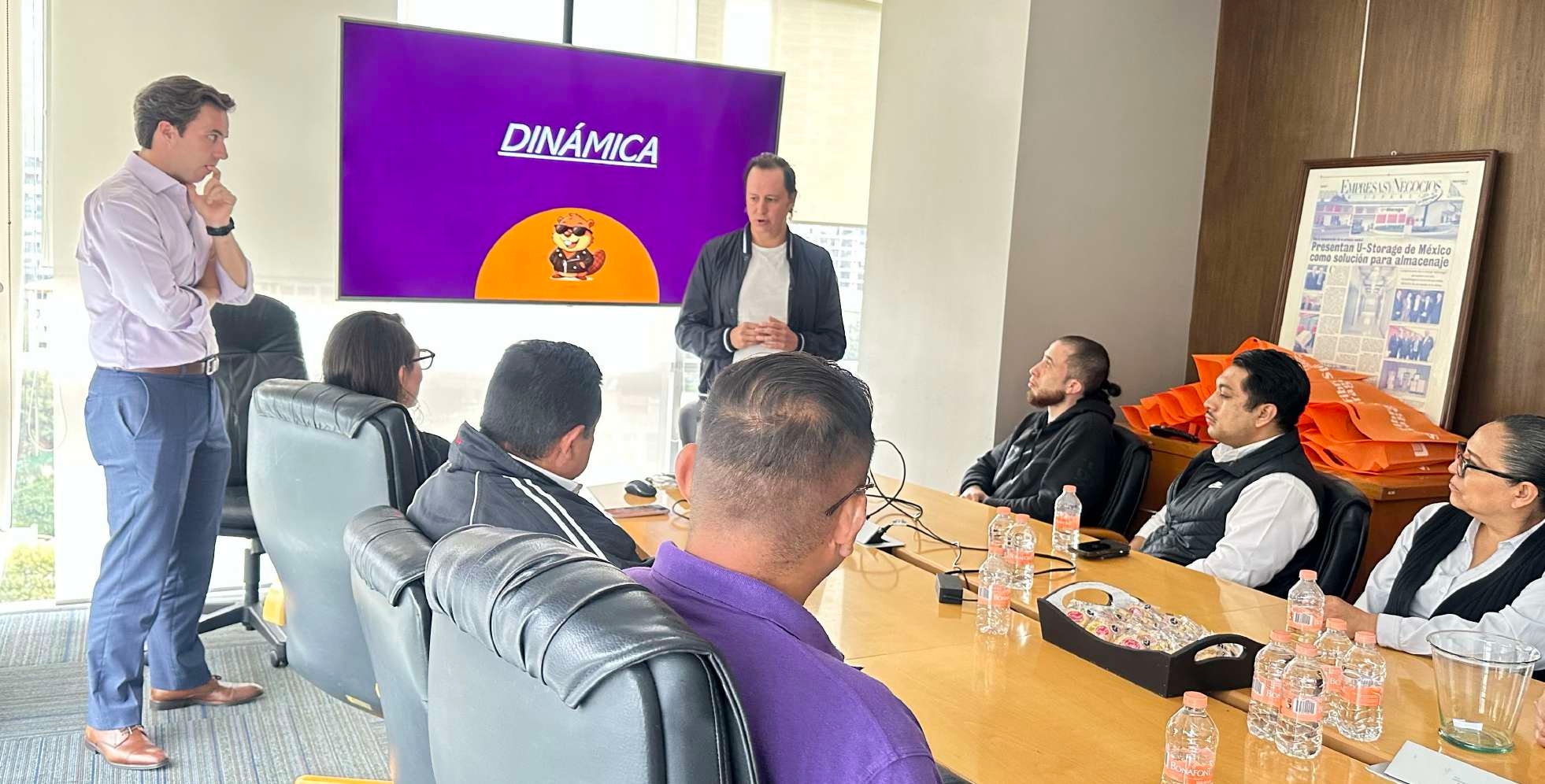 Equipo Fibra Storage | Así comienzan grandes historias: la experiencia U-Welcome en Fibra Storage